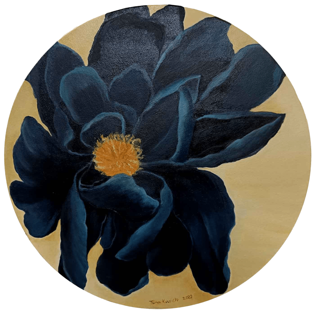 Sametti, 2023. Öljyväri kankaalle, 50cm.